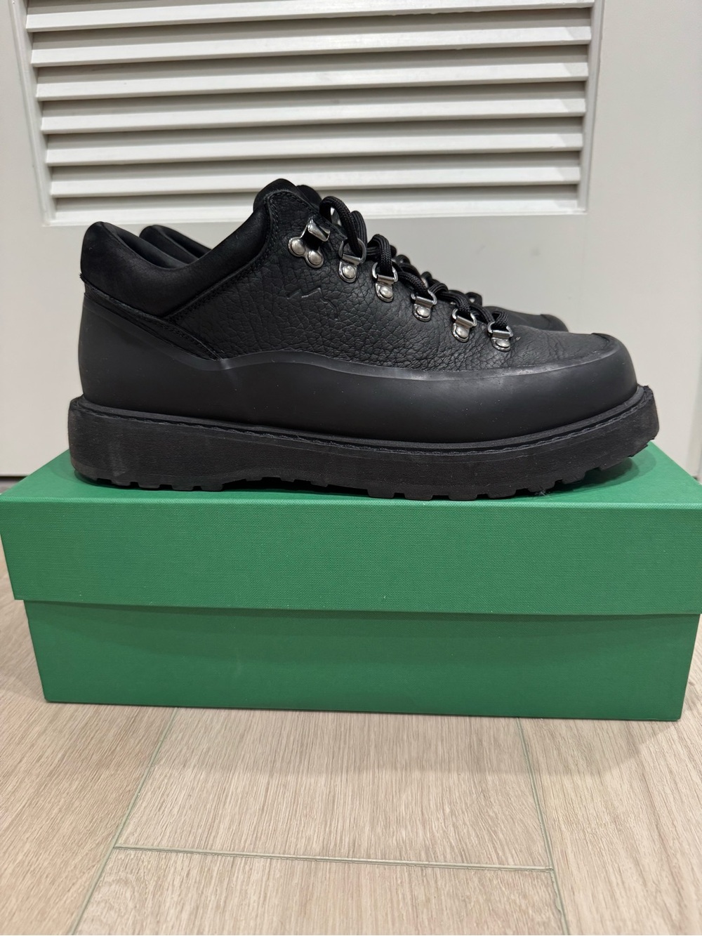 Men’s Diemme Conaro Gomma Black Hiking Shoe